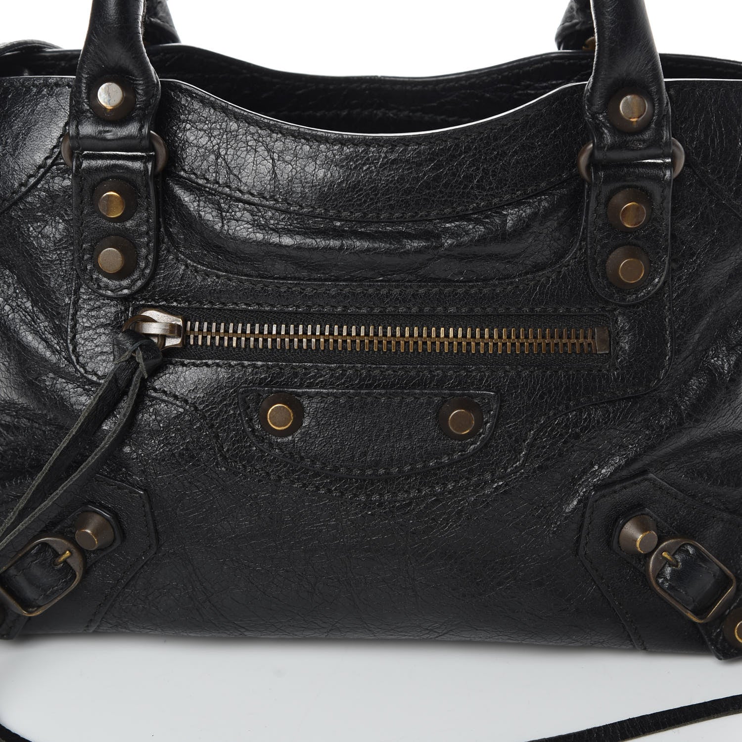 Balenciaga Agneau Classic Hardware Mini City Black 9 of 13