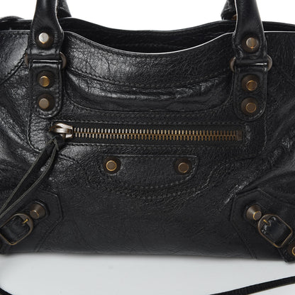 Balenciaga Agneau Classic Hardware Mini City Black 9 of 13