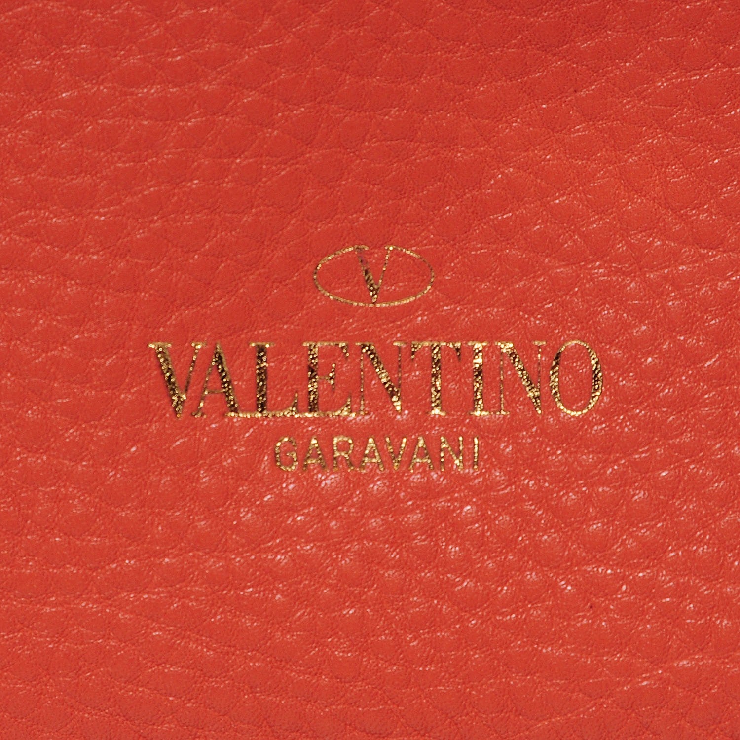 Valentino Garavani Grained Calfskin Medium Rockstud Backpack Coral 6 of 8