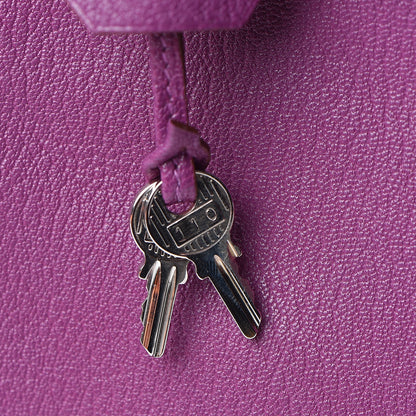 Hermes Chevre Mysore Horseshoe Kelly Retourne 28 Anemone Iris 37 of 42