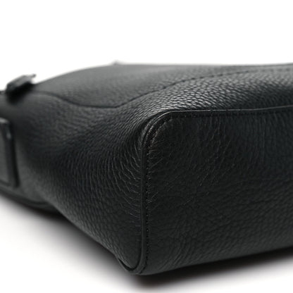 Salvatore Ferragamo Calfskin Firenze Crossbody Bag Black 8 of 9