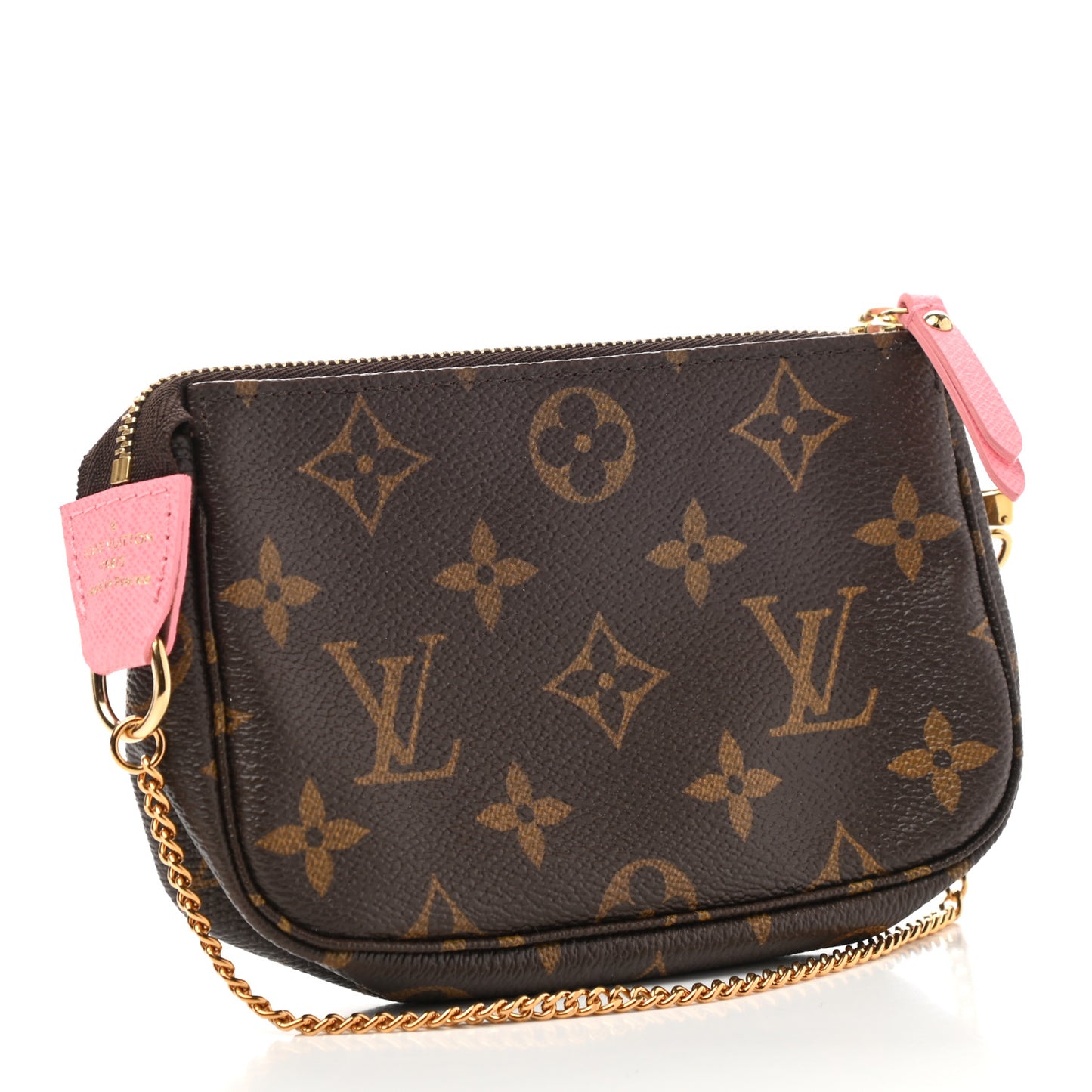 Monogram Illustre Mini Pochette Accessories Rose