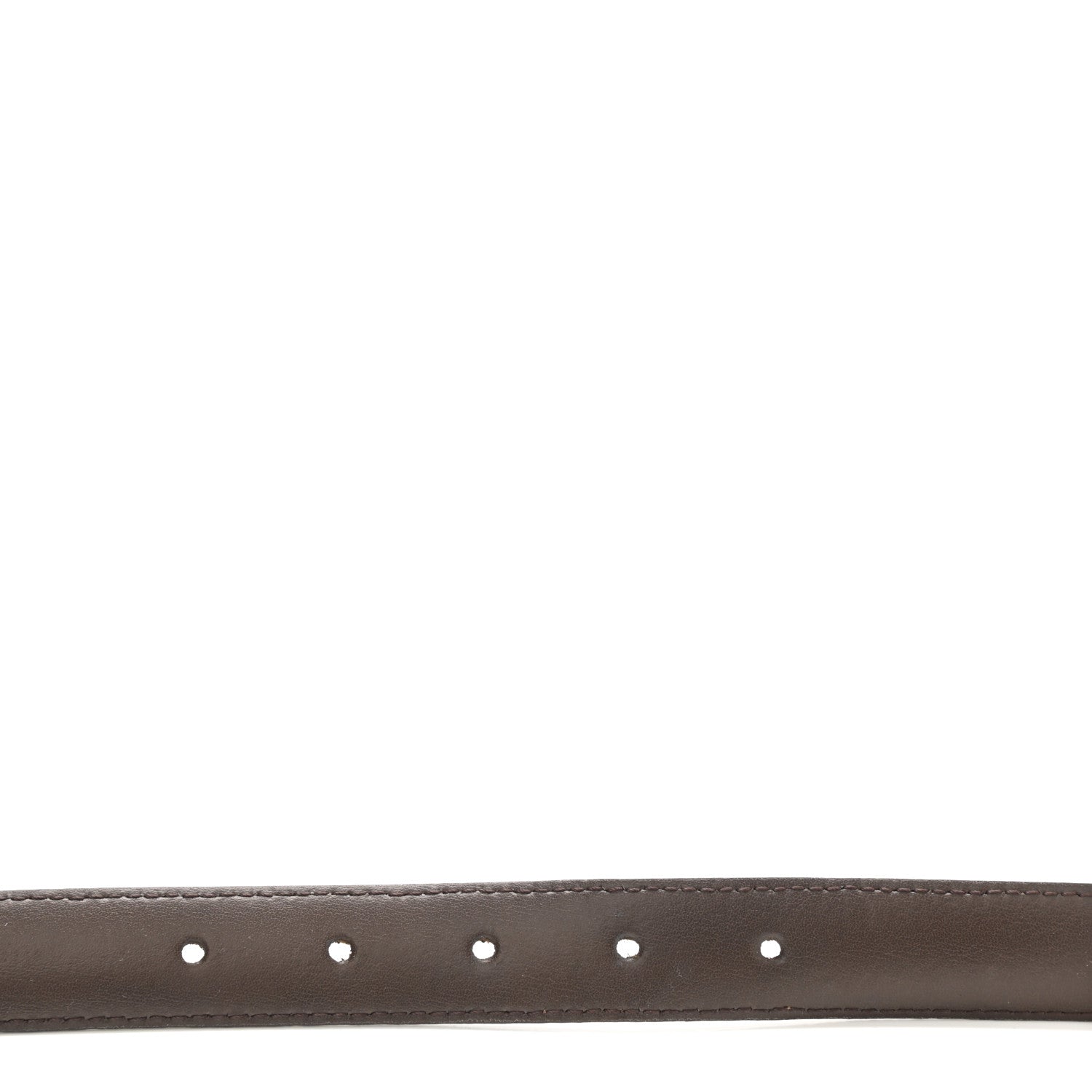 Louis Vuitton Mini Damier Ebene 25mm LV Initiales Belt 80 32 5 of 9