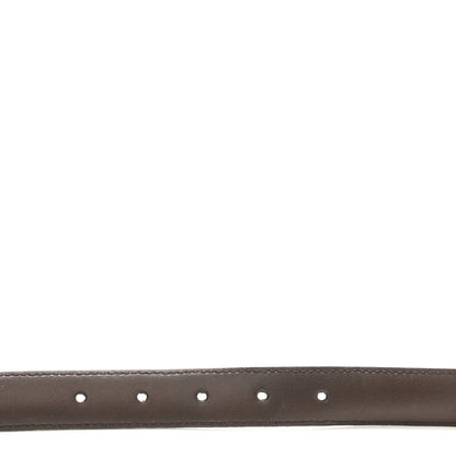 Louis Vuitton Mini Damier Ebene 25mm LV Initiales Belt 80 32 5 of 9