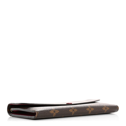 Louis Vuitton Monogram Emilie Wallet Fuchsia 4 of 16