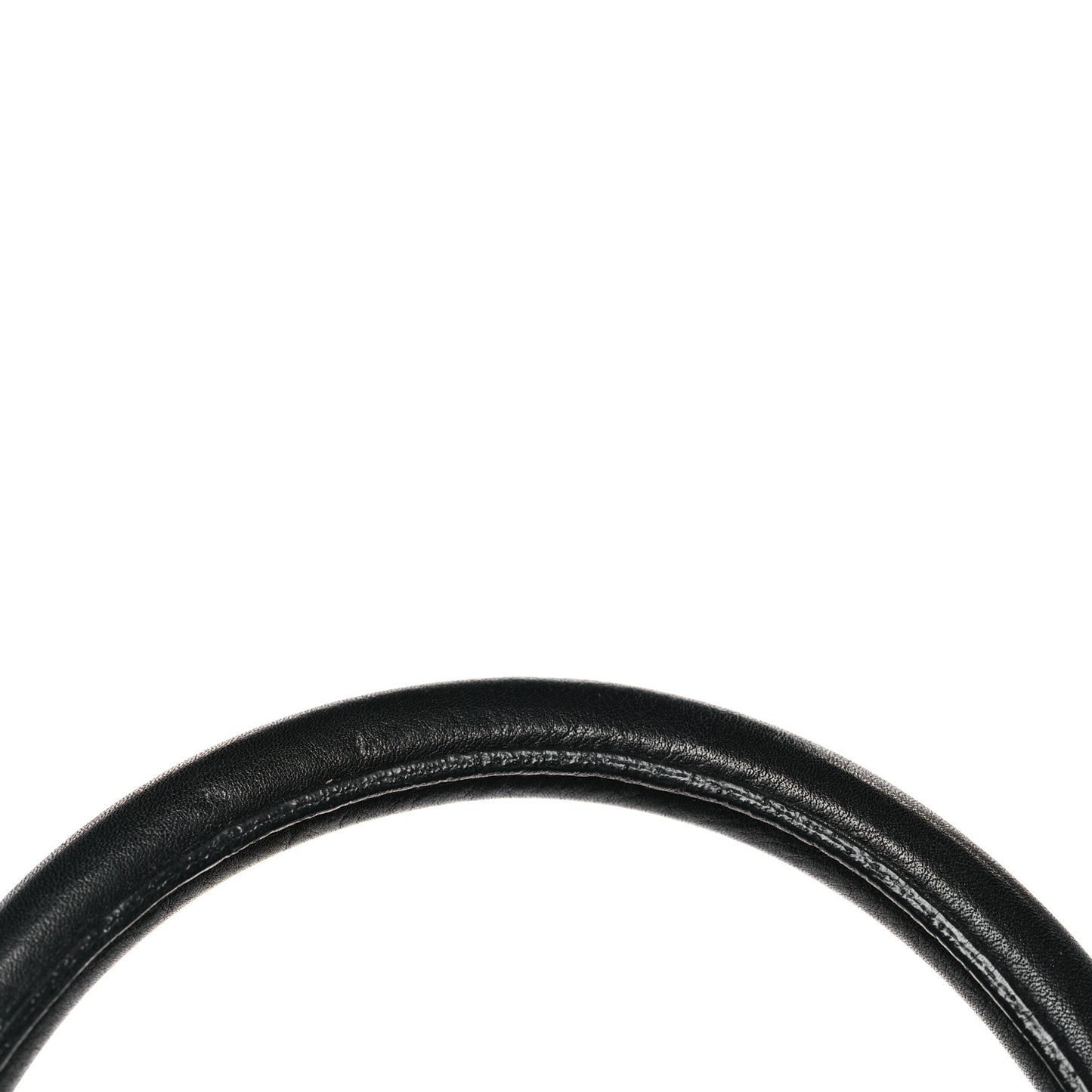 Calfskin Stitched CC Boston Black