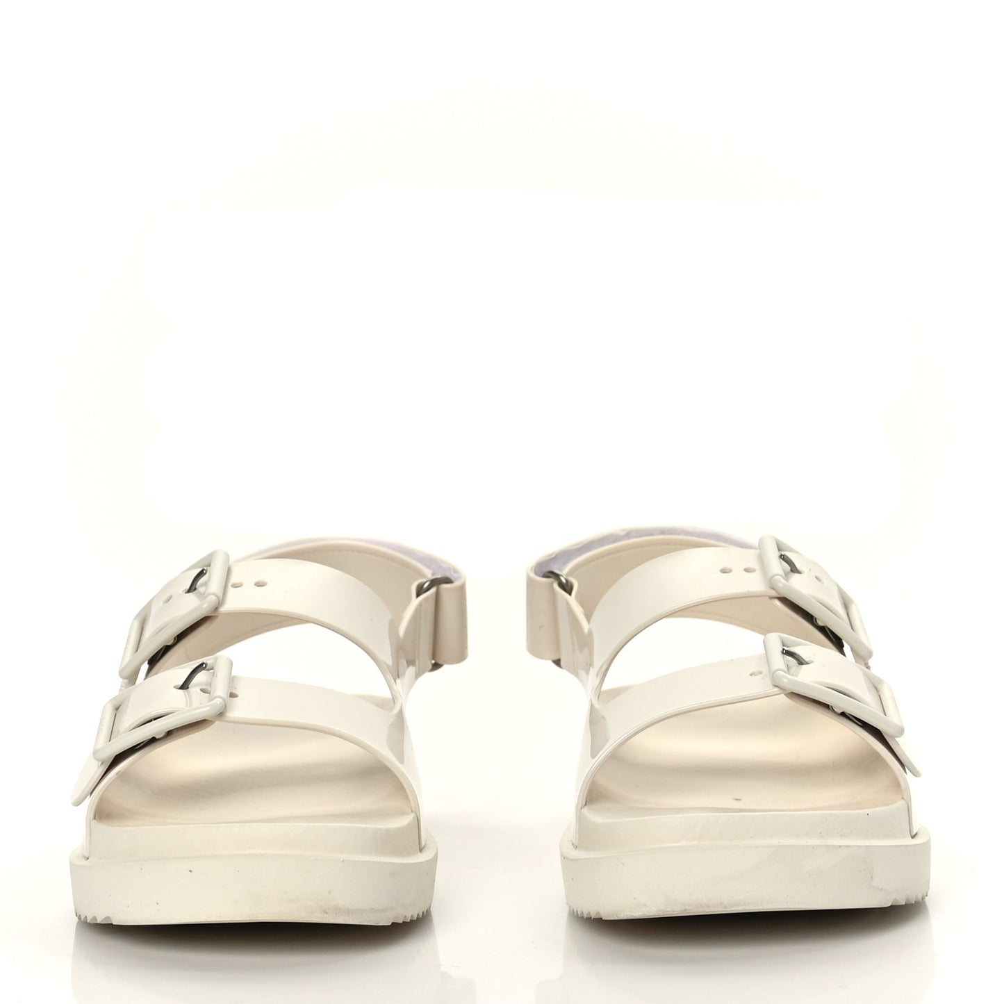 Rubber Mini Double G Womens Isla Dad Sandals 38 Dusty White