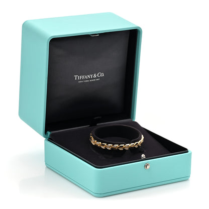 Tiffany 18K Yellow Gold Diamond Victoria Vine Bracelet 6 of 6