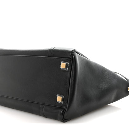 Celine Supple Shiny Lambskin Luggage Black 10 of 10