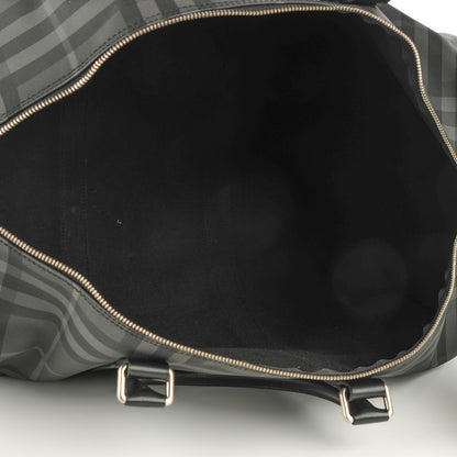 Burberry Nova Check Duffle Bag Black Charcoal 5 of 7