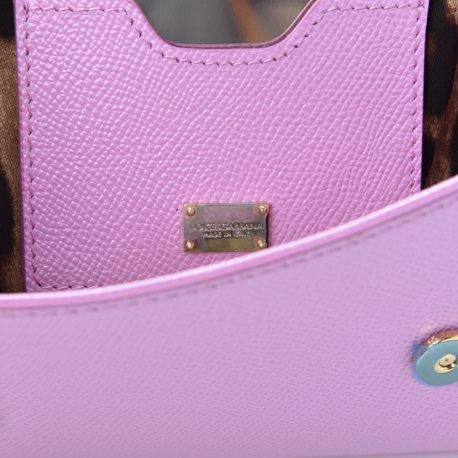 Dolce & Gabbana Dauphine Mini Miss Sicily Satchel Rosa Chiaro 8 of 9