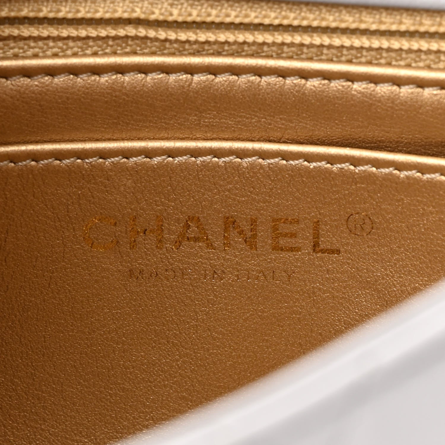 Chanel Lambskin Quilted Mini Pearl Crush Flap Light Grey 6 of 10