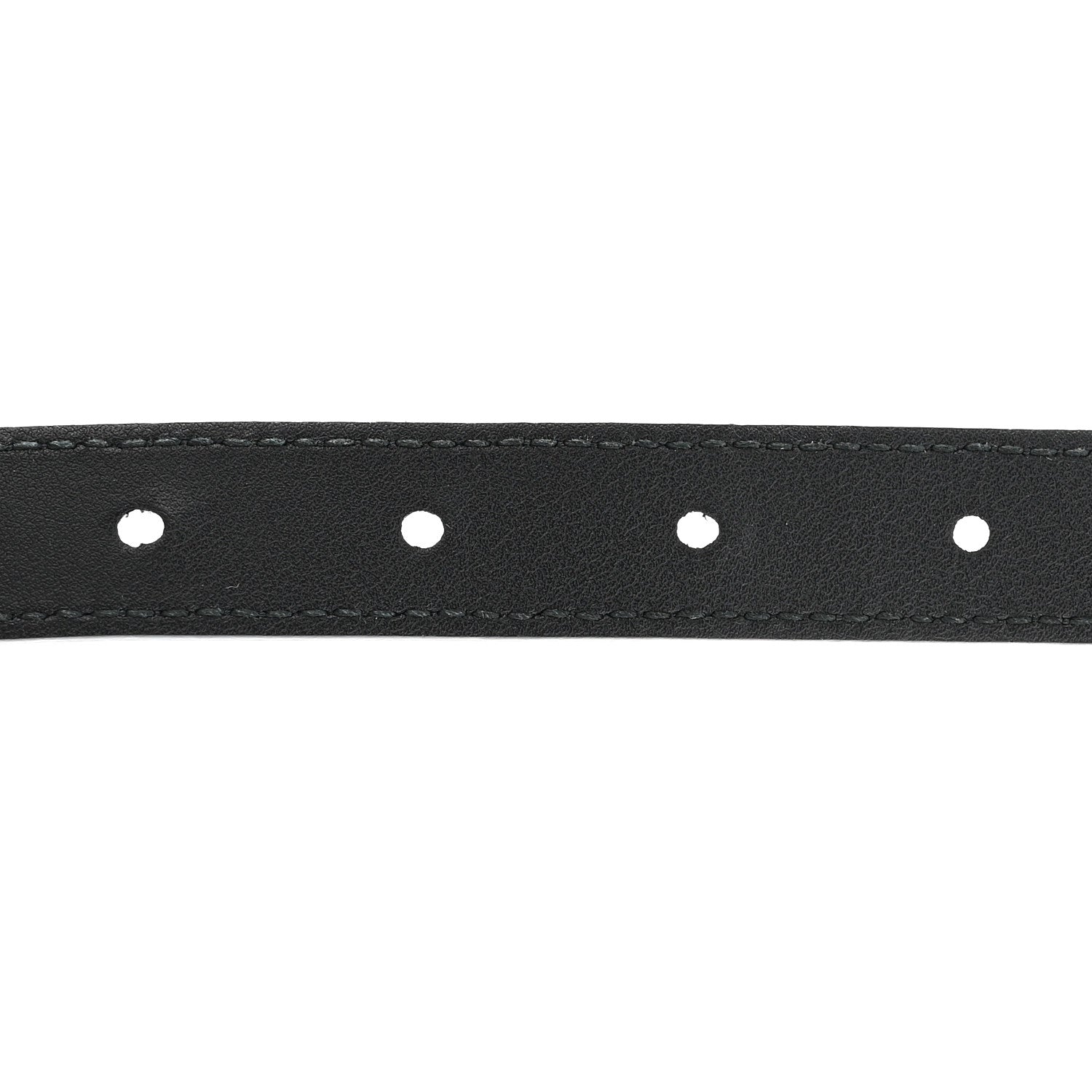 Gucci Calfskin Double G 20mm Belt 80 32 Black 5 of 6