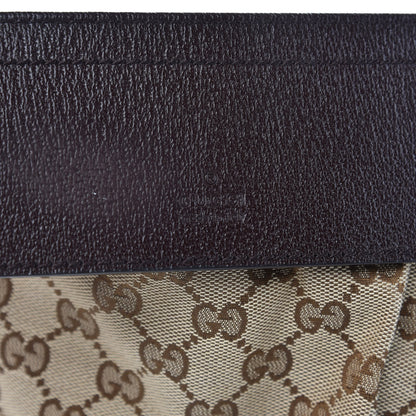 Gucci Monogram Web Belt Bag Dark Brown 8 of 9
