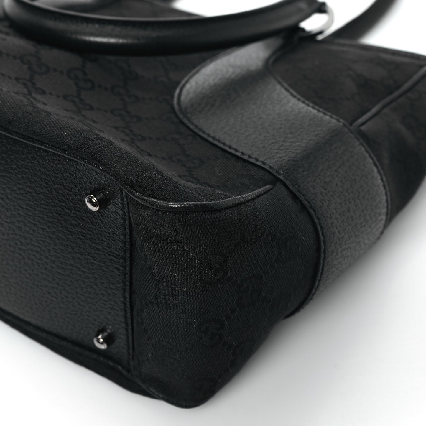 Monogram Shoulder Bag Black