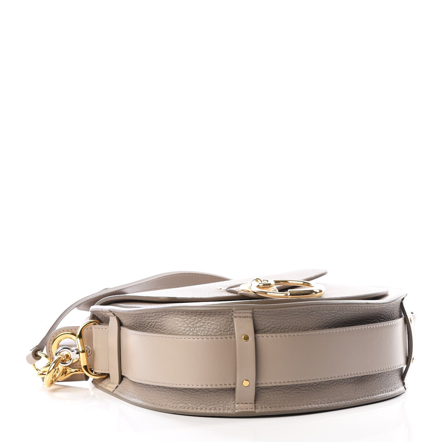 Chloe Calfskin Large Tess Bag Motty Grey 3 of 8