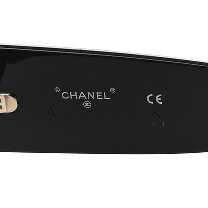 Chanel Acetate CC Logo Square Sunglasses 71472 Black 4 of 7