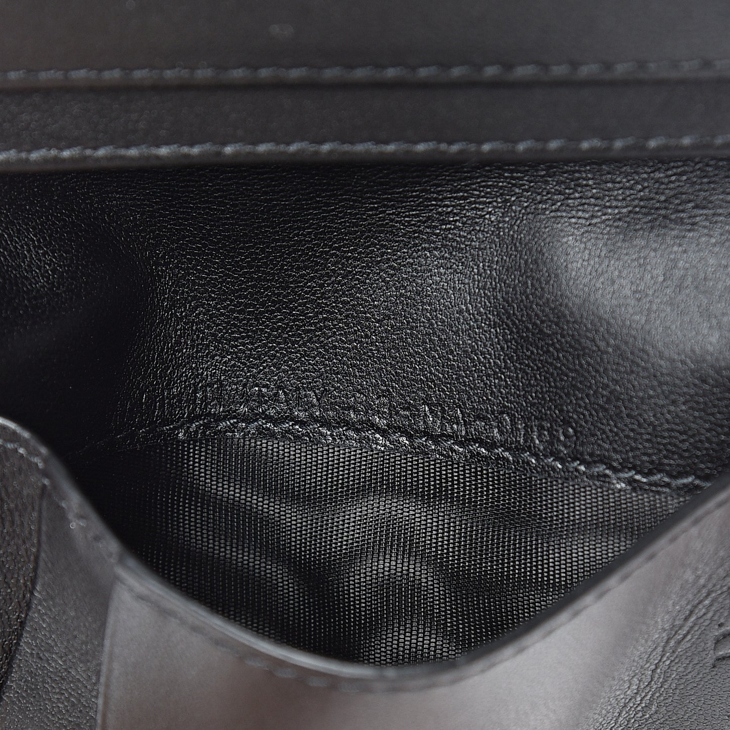Lambskin Cannage Small Lady Dior Flap Card Holder Black