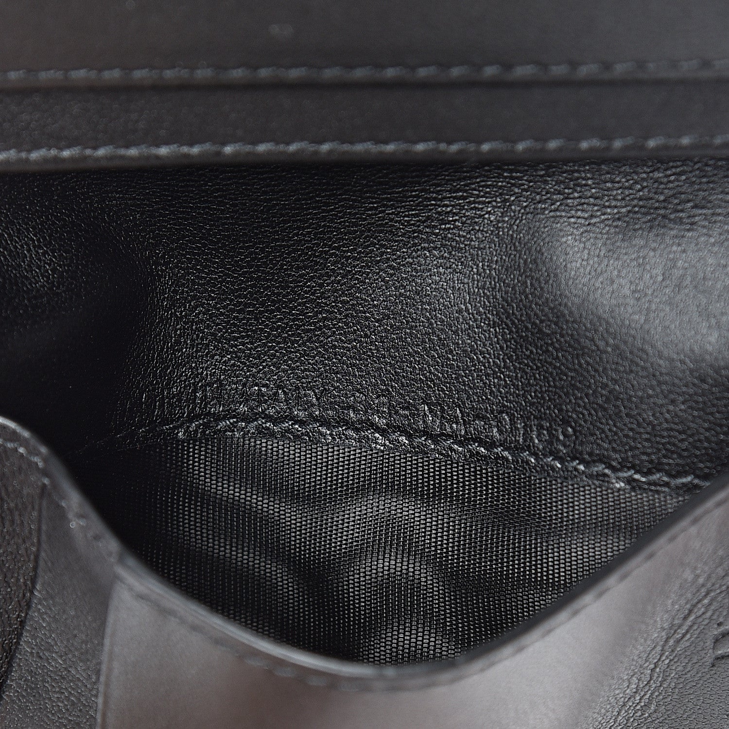 Christian Dior Lambskin Cannage Small Lady Dior Flap Card Holder Black 6 of 7