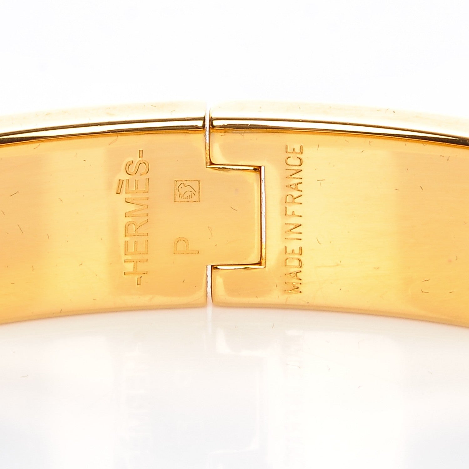 Hermes Enamel Narrow Clic Clac H Bracelet PM Red 4 of 6
