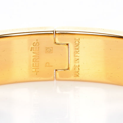 Hermes Enamel Narrow Clic Clac H Bracelet PM Red 4 of 6