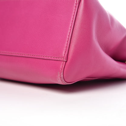 Fendi Nappa Mini Peekaboo Iconic Satchel Magenta 13 of 14