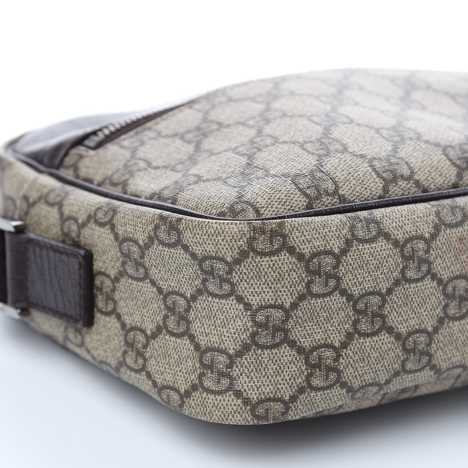 Gucci GG Plus Monogram Shoulder Bag Dark Brown 11 of 17