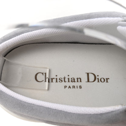 Christian Dior Calfskin Suede Dior Star Low Top Sneaker Mules 36 Azure Pale 8 of 10