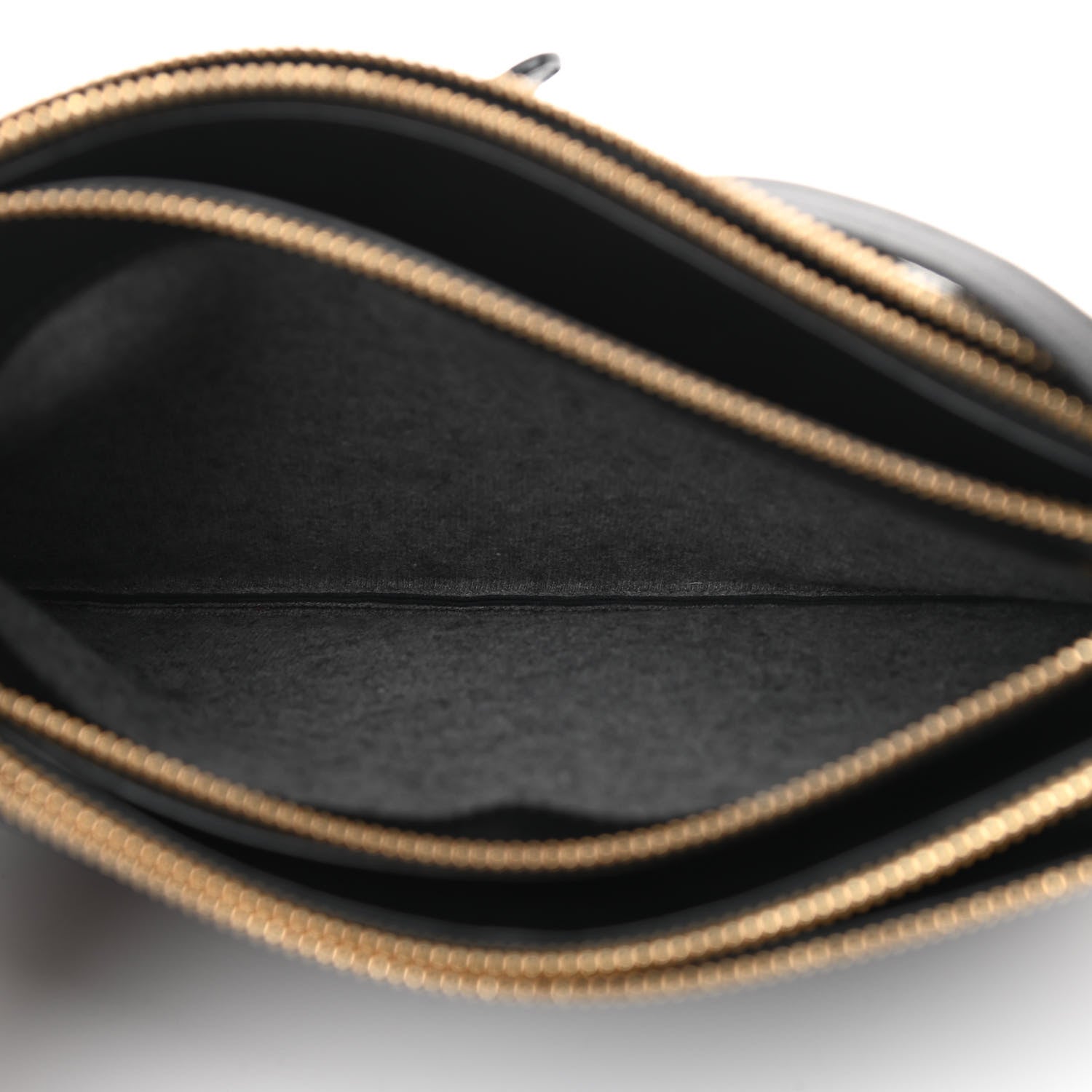 Celine Lambskin Large Trio Crossbody Bag Black 6 of 17