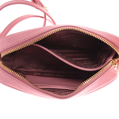 Prada Saffiano Mini Camera Crossbody Petalo 5 of 9