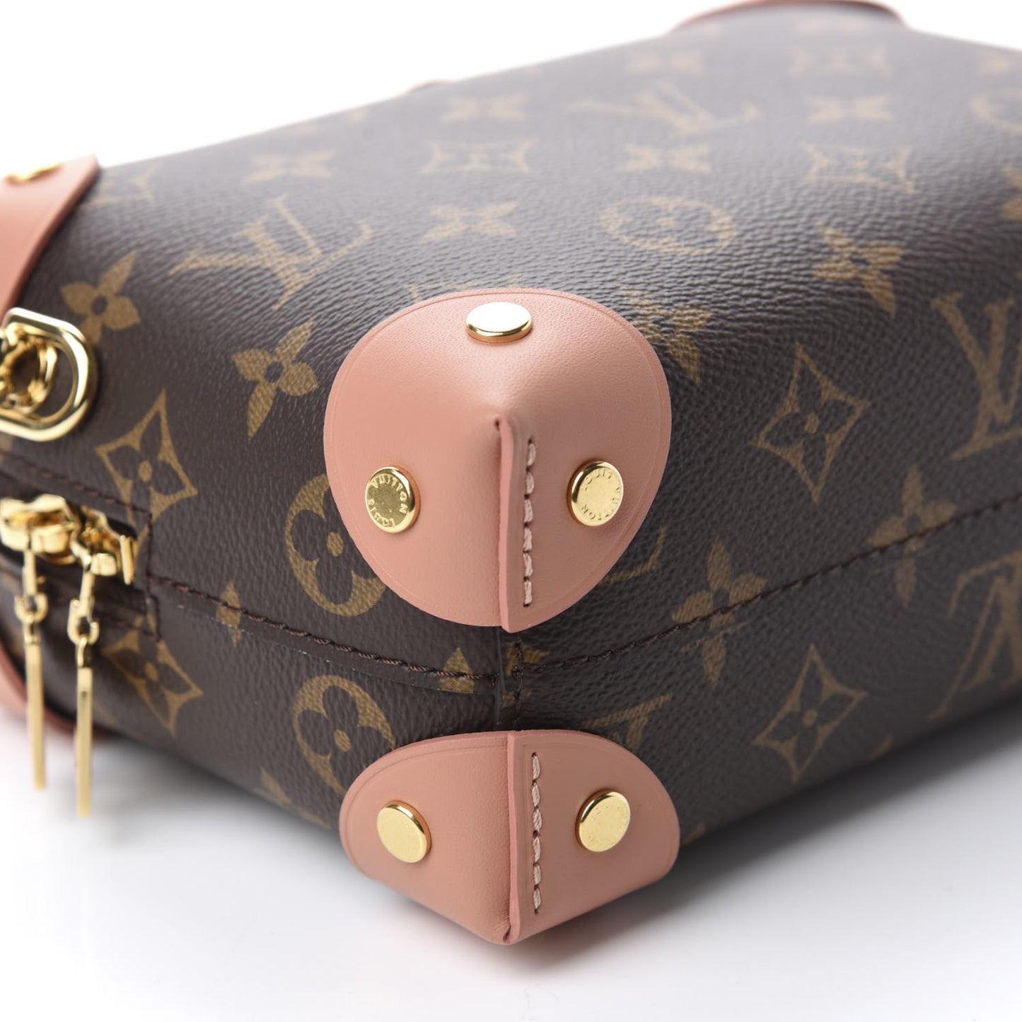 Monogram Petite Malle Souple Peach