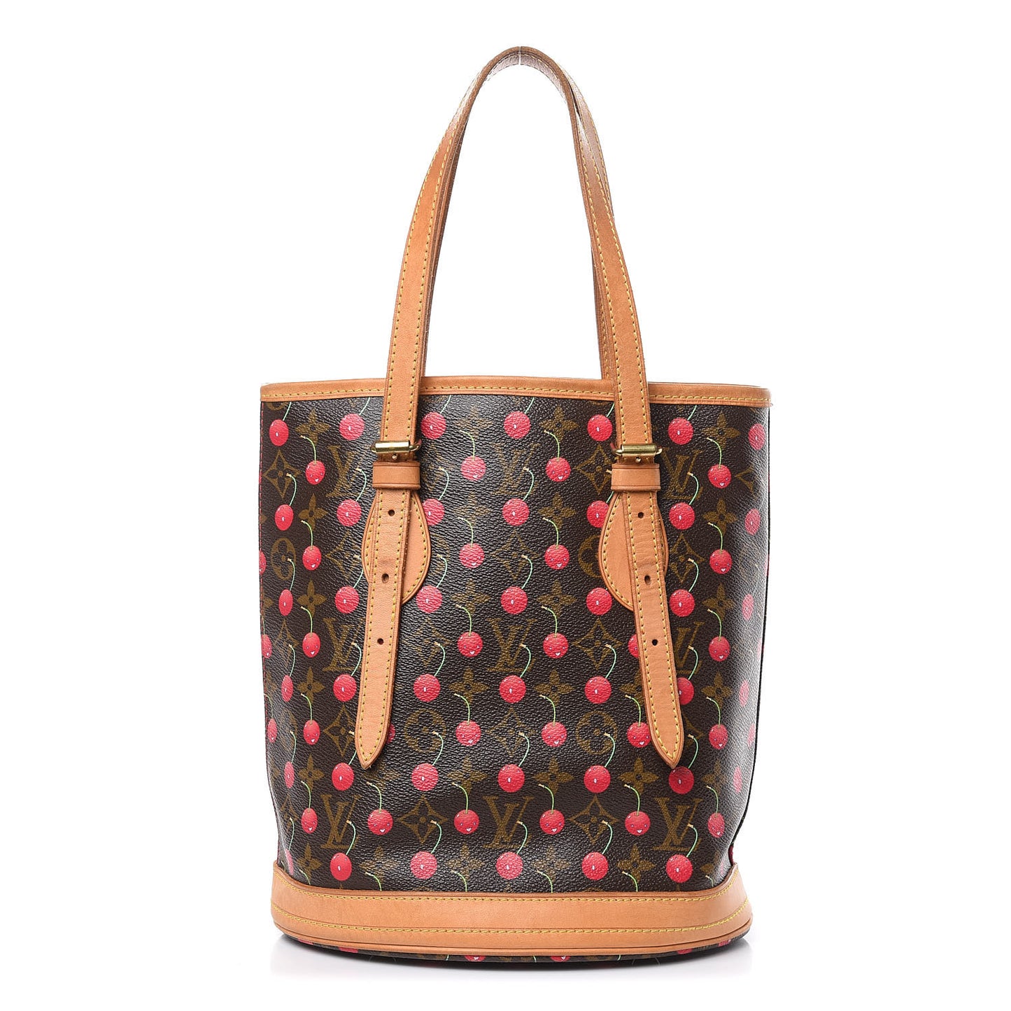 Monogram Cerises Bucket Bag