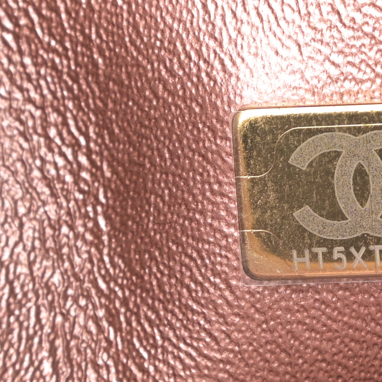 Chanel Metallic Grained Calfskin Quilted 2.55 Reissue Mini Flap Copper Pink 7 of 14