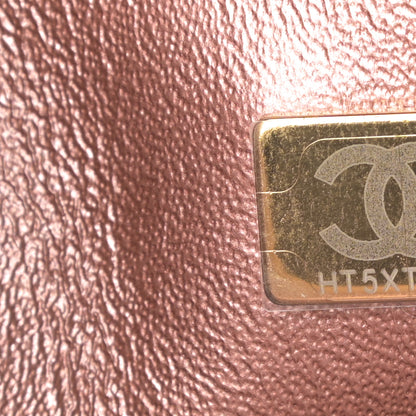 Chanel Metallic Grained Calfskin Quilted 2.55 Reissue Mini Flap Copper Pink 7 of 14