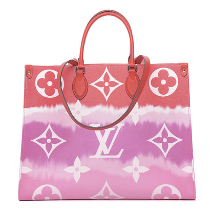 Louis Vuitton Monogram Escale Onthego GM Rouge 1 of 11