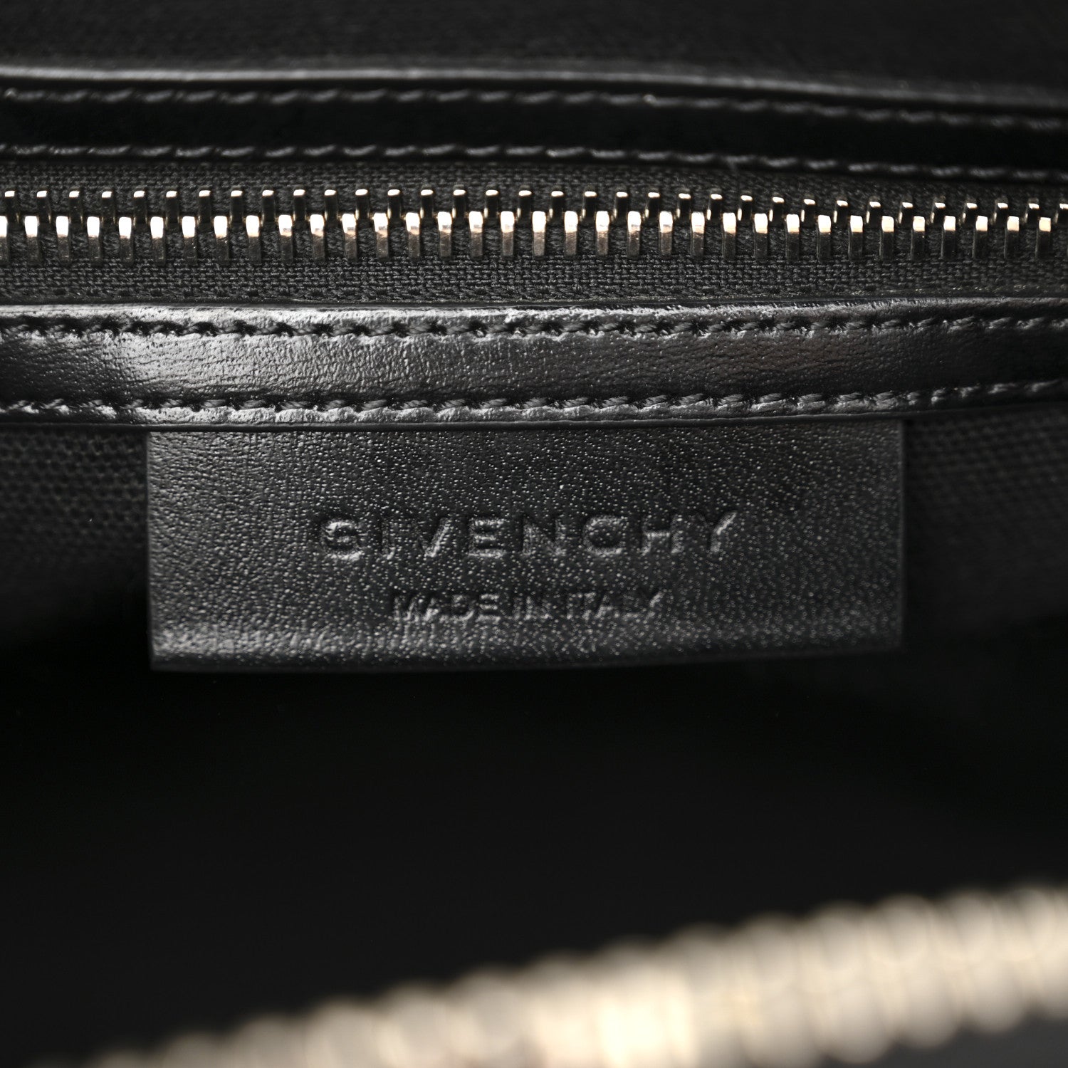 Givenchy Shiny Lord Calfskin Mini Antigona Black 6 of 13