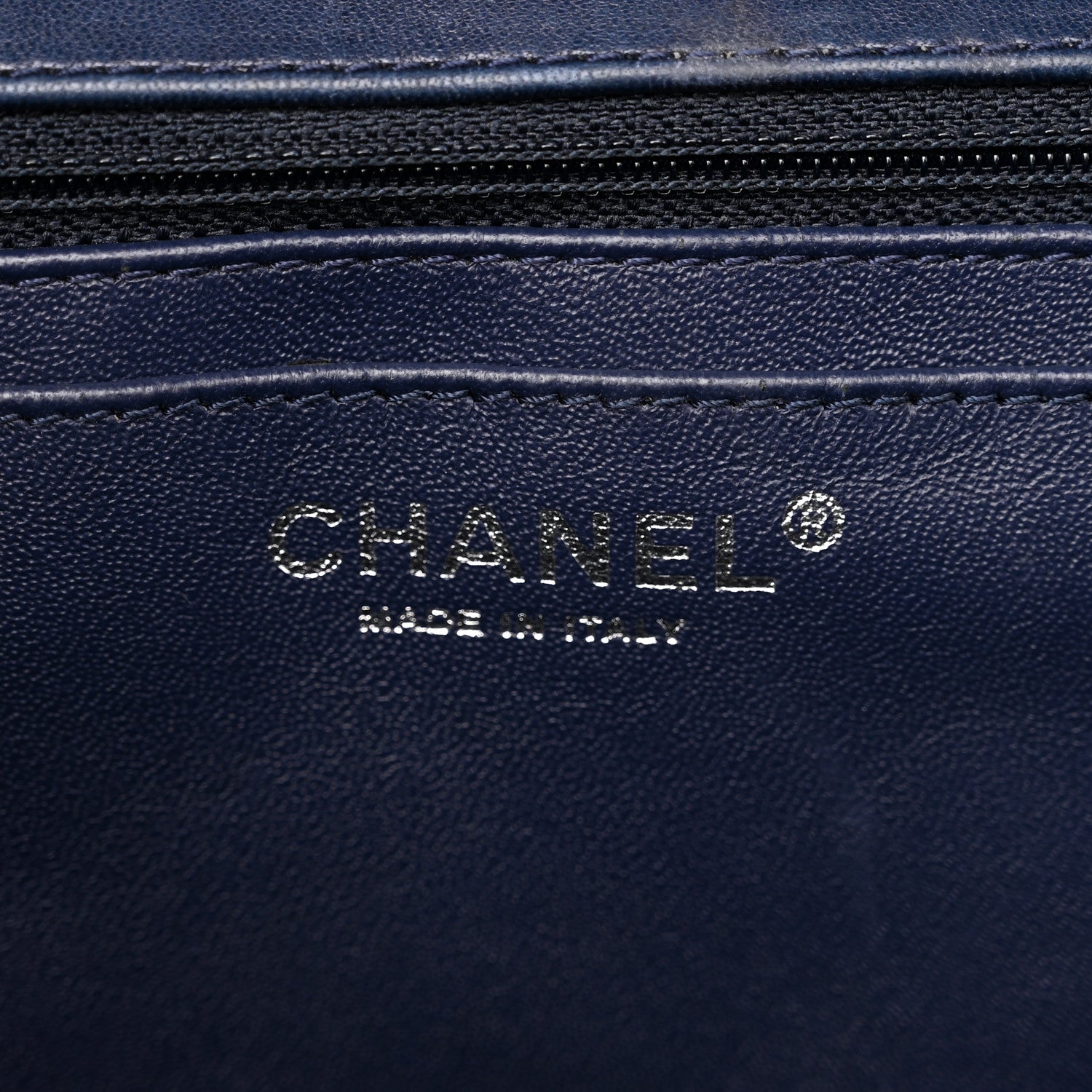 Chanel Patent Quilted Maxi Single Flap Blue 6 of 14