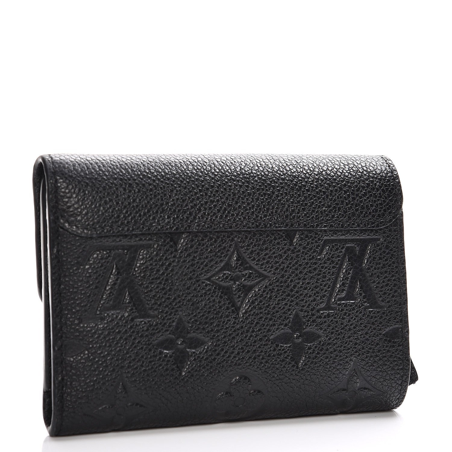 Louis Vuitton Empreinte Pont-Neuf Compact Wallet Black 3 of 7