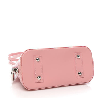 Louis Vuitton Vernis Jungle Dots Alma BB Sugar Pink Poppy 4 of 9