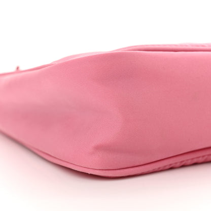 Prada Tessuto Nylon Mini Re-Edition 2000 Bag Begonia 9 of 13