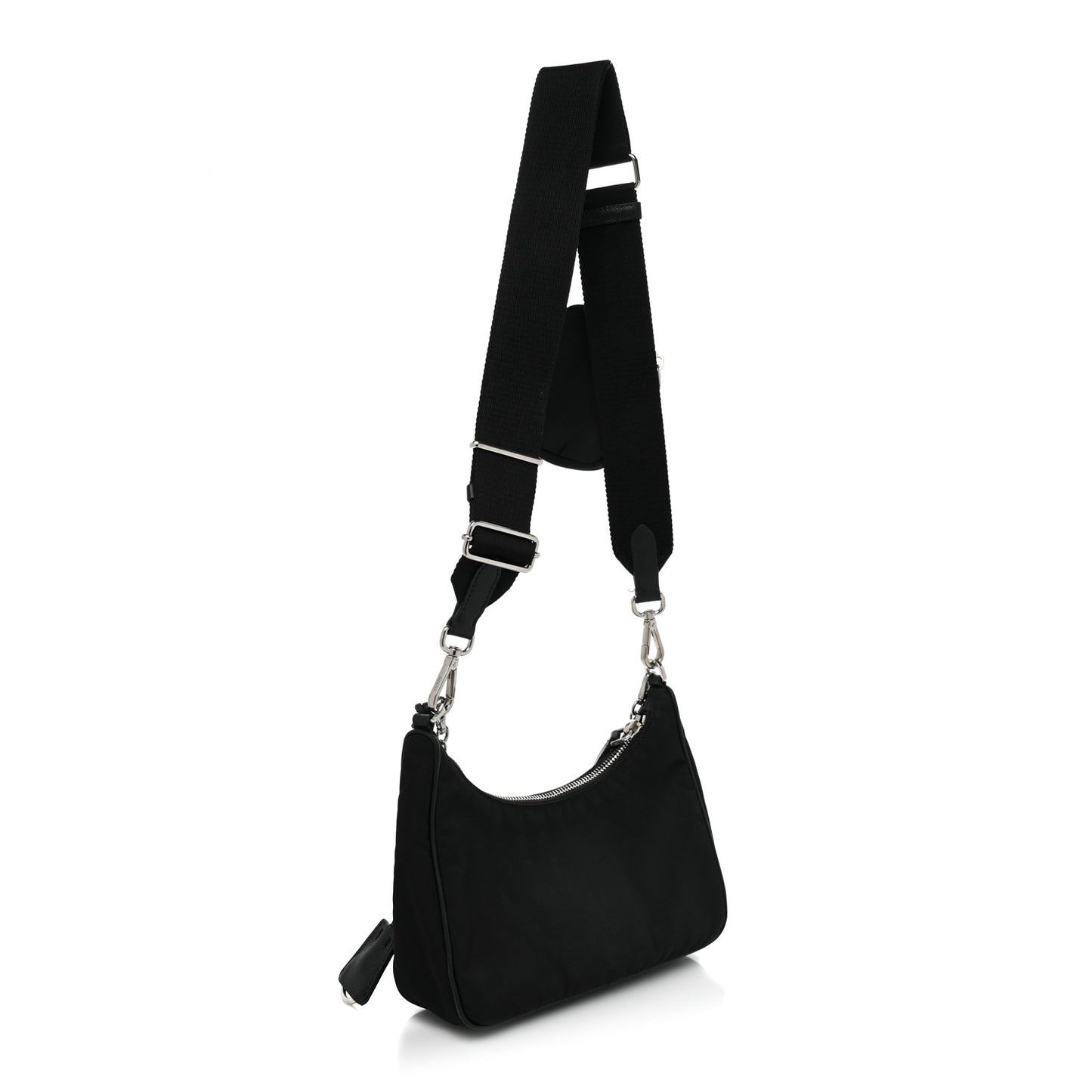 Nylon Re-Edition 2005 Shoulder Bag Black