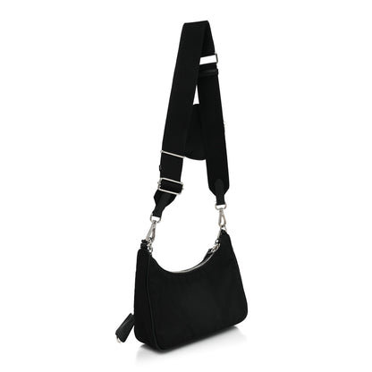Prada Nylon Re-Edition 2005 Shoulder Bag Black 3 of 13