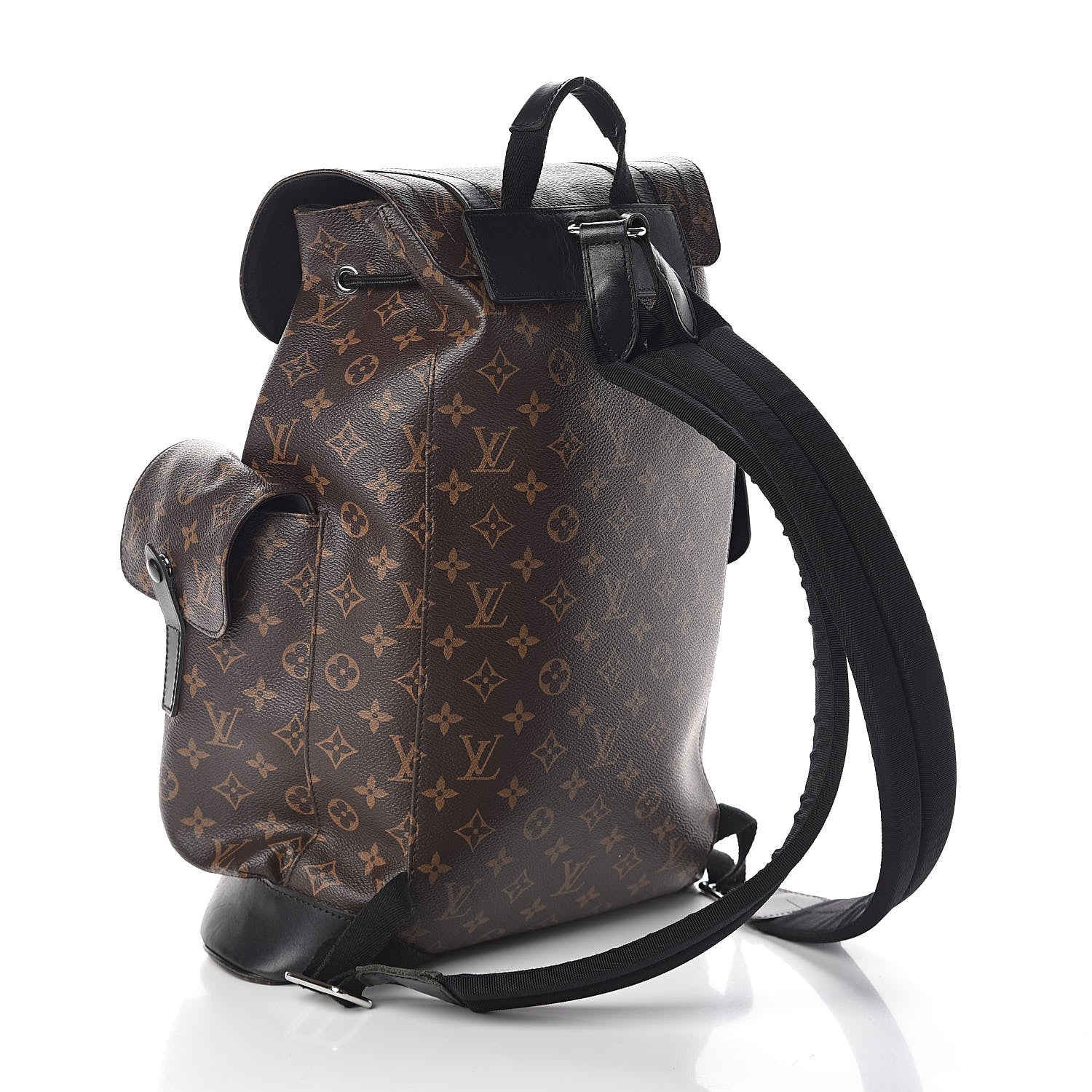 Louis Vuitton Monogram Macassar Christopher PM Backpack 3 of 9