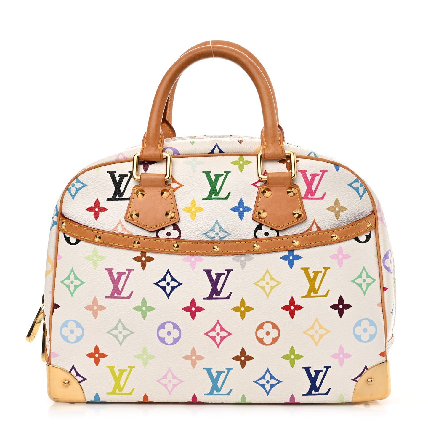 Monogram Multicolor Trouville White