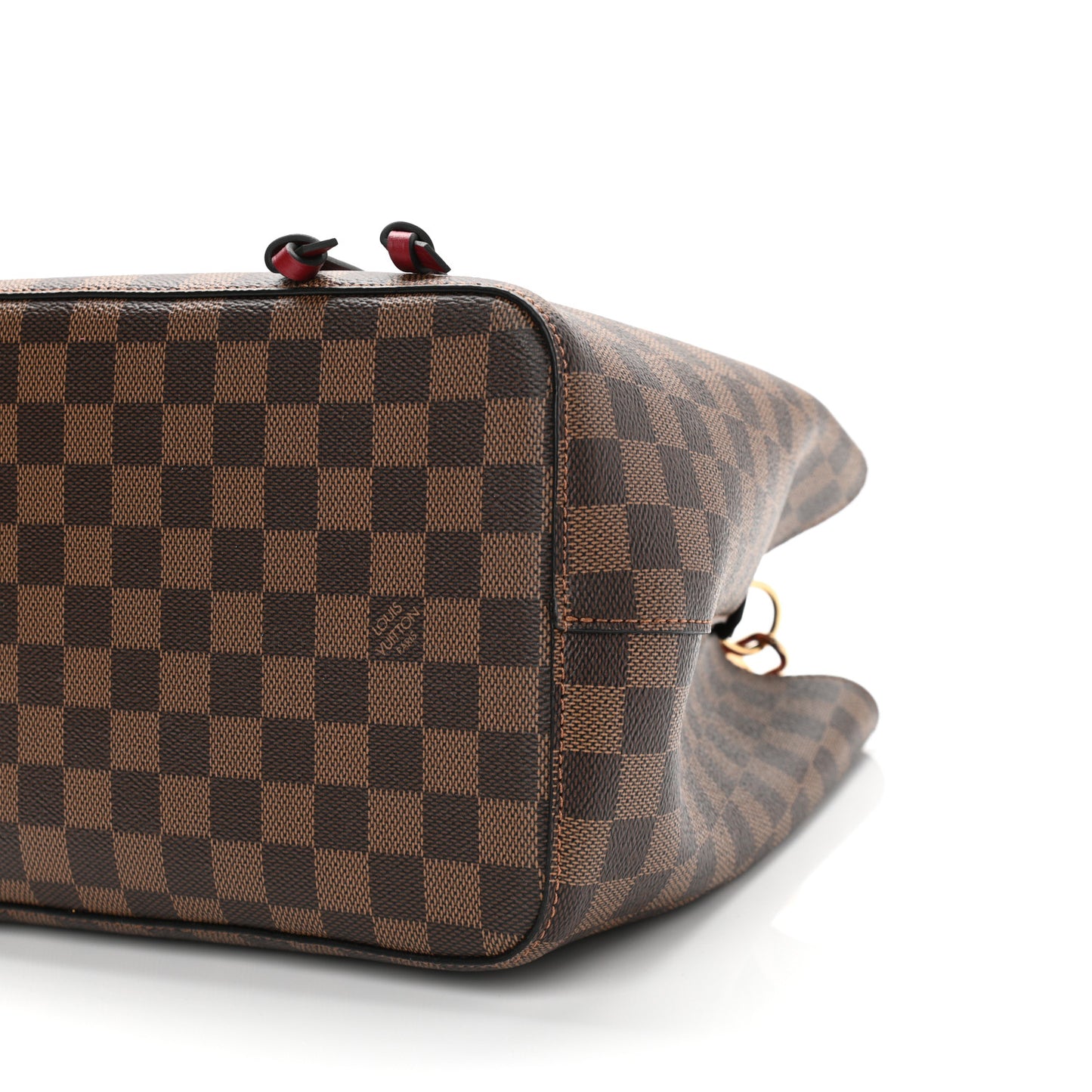Damier Ebene Neonoe MM Cherry Berry