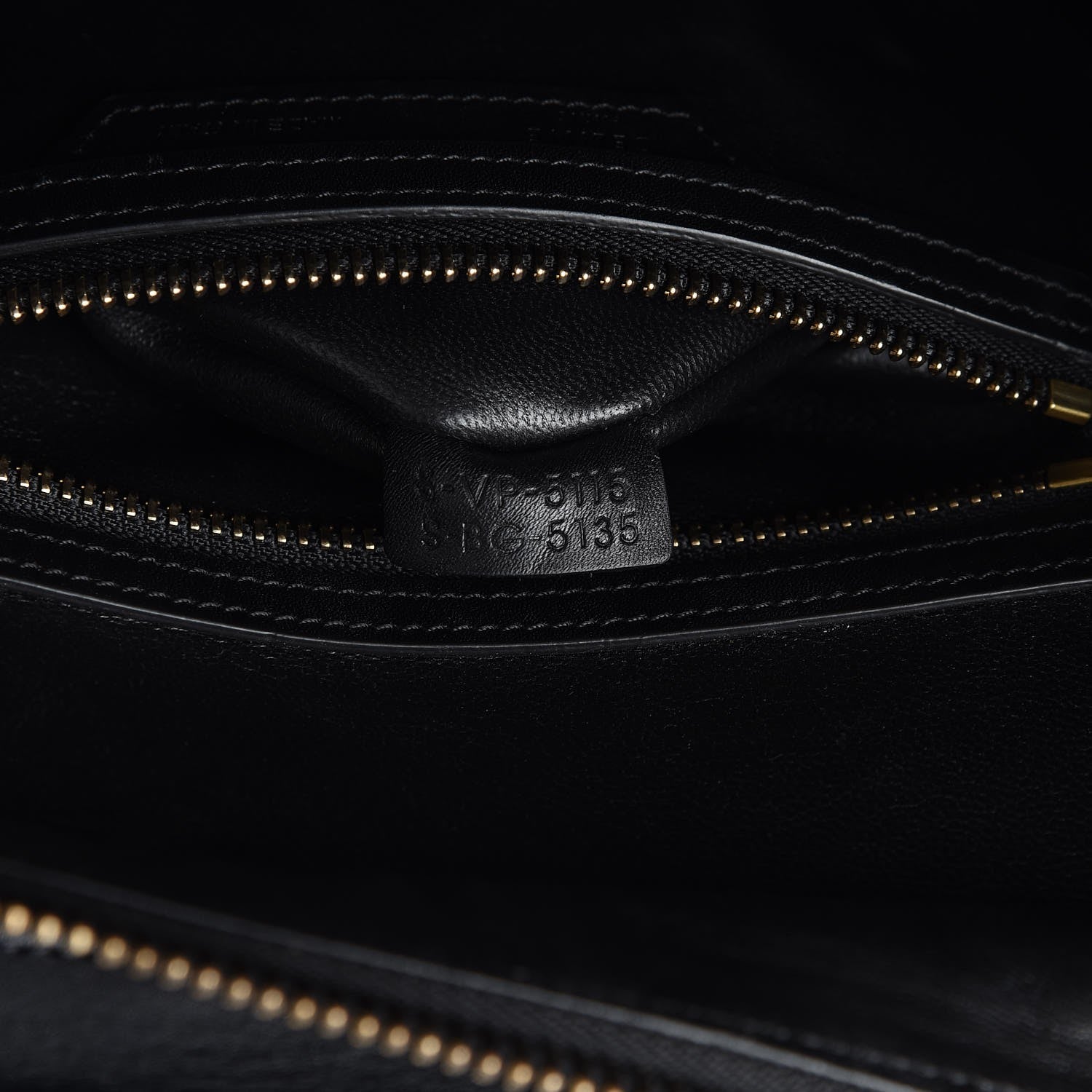 Celine Bullhide Calfskin Micro Bi-Color Luggage Black White 7 of 8