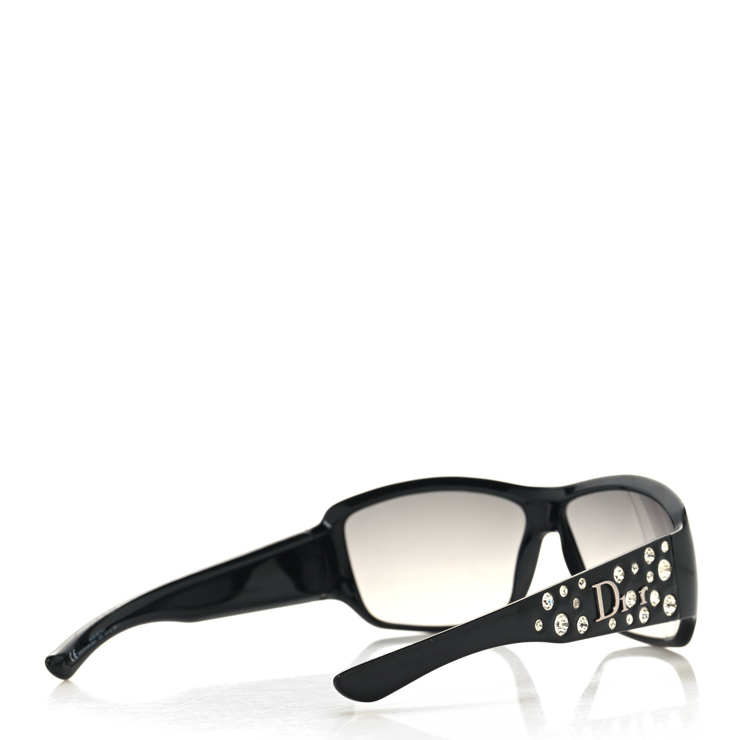 Christian Dior Sparkling 2 Strass Sunglasses Black 4 of 6