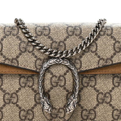 Gucci GG Supreme Monogram Super Mini Dionysus Shoulder Bag Taupe 7 of 9