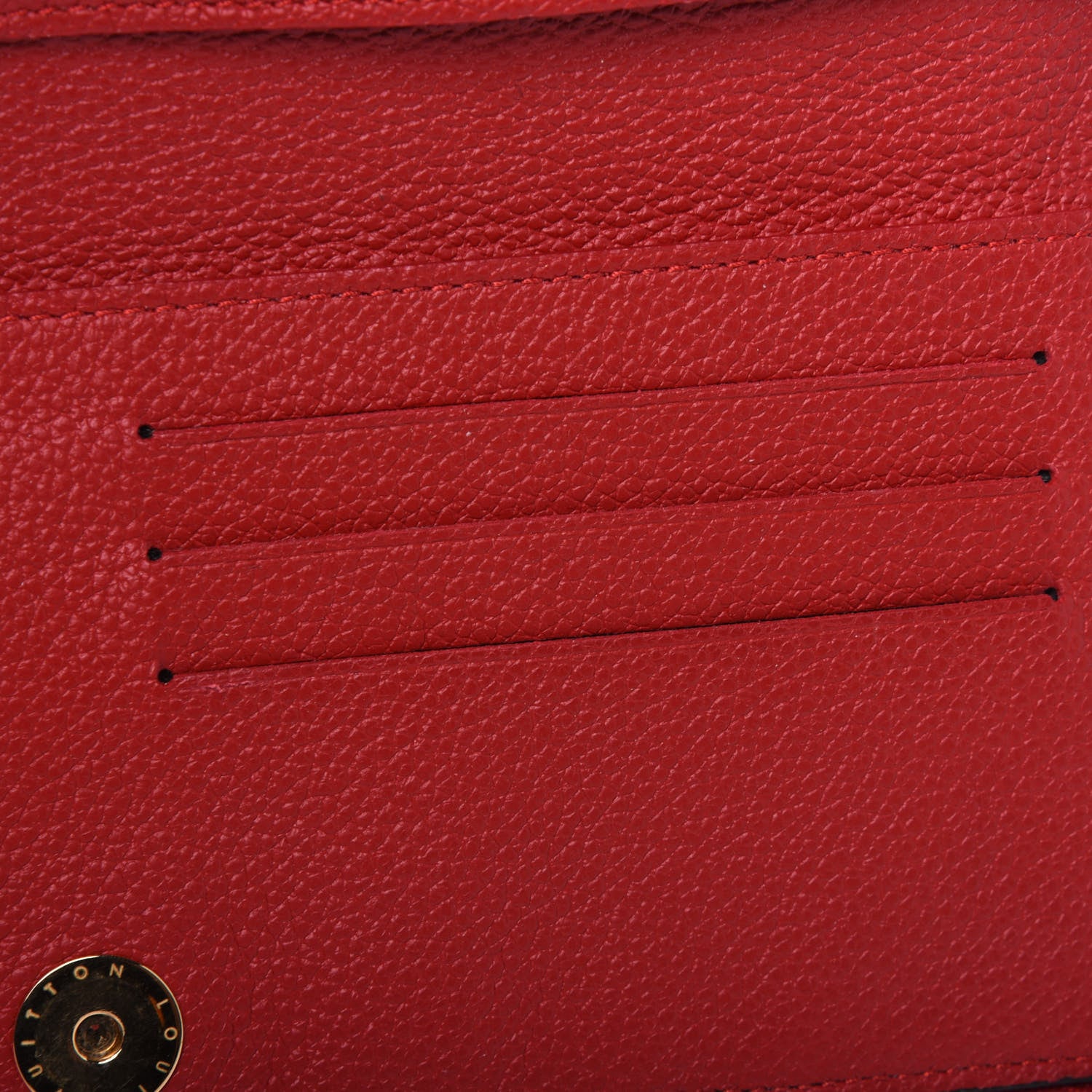 Louis Vuitton Empreinte Adele Wallet Cherry 10 of 22