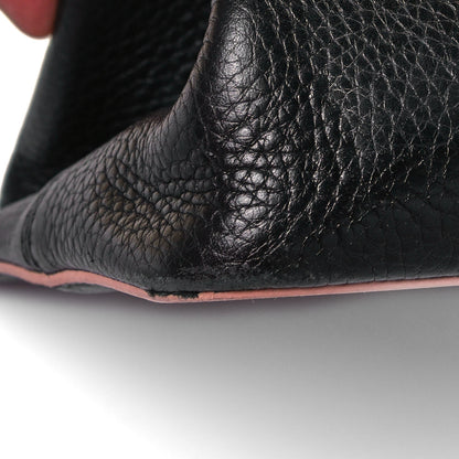 Louis Vuitton Taurillon Capucines MM Black Petale 11 of 15